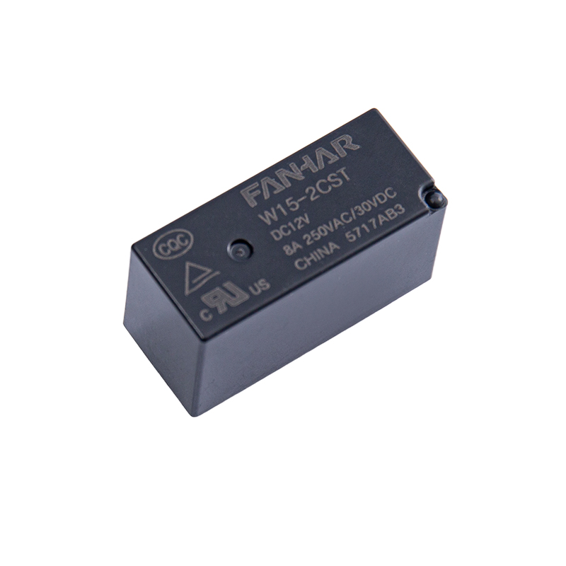 W15-2 8A รีเลย์กำลังไฟ UL TUV CQC ได้มาตรฐาน
